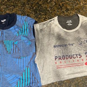 Oakley T-shirt and 1 other